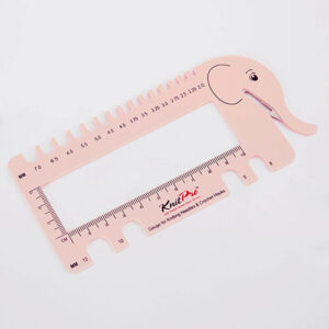 Needle & Crochet View Sizer with Yarn Cutter