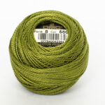 DMC Cotton Pearl - Balls - #8, 0580 - Cactus Green