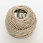 DMC Cotton Pearl - Balls - #5, 0842 - Beige Rope