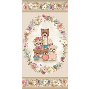 Bear Family Portraits Panel