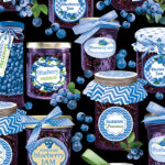 Blueberry Hill - Blueberry Delight - Black