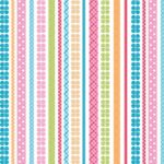 Daisy Up - Stripe - Pink/Multi