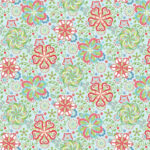 Sewing Room 2 - Medallions - Aqua