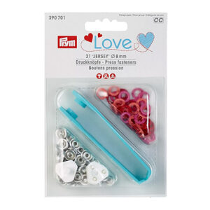 Press Fasteners - Red Tones