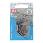 Tuck Lock - Prym - Antique Silver