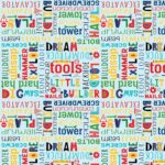 Little Builder - Construction Words - Blue