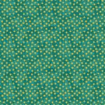 Christmas Spirit - Dot Splendor - Teal/Gold