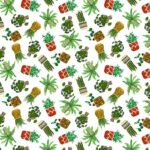 You Grow Girl - Tossed Plants - White