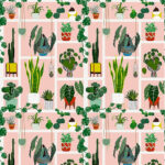 You Grow Girl - Plant Display - Light Pink