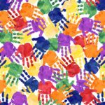 Better Together - Allover Hands - White/Multi