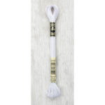 DMC Mouliné Light Effects Stranded Cotton - E5200 - White