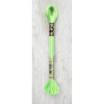 DMC Mouliné Light Effects Stranded Cotton - E990 - Neon Green