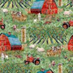 Out of Farms Way - Farm Scenic - Green