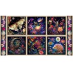 Night Garden - Garden Critter Blocks - Dark Blue