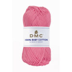 DMC Baby Cotton Yarn - 799 - Bubblegum