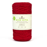 DMC Eco Vita Cotton Yarn Size 4 - 05 - Red