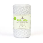 DMC Eco Vita Cotton Yarn Size 4 - 100 - White
