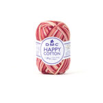 DMC Happy Cotton Yarn - 652 Strawberry Fields