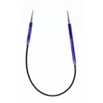 KnitPro Zing Fixed Circulars - 25cm Asymmetrical - 3.75mm