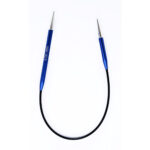 KnitPro Zing Fixed Circulars - 25cm Asymmetrical - 4.00mm