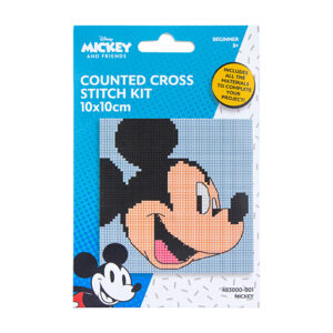 Mickey Counted Cross Stitch Mini