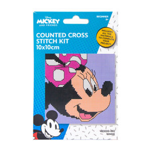 Minnie Counted Cross Stitch Mini