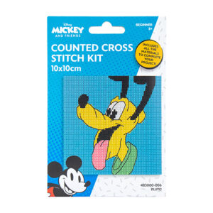 Pluto Counted Cross Stitch Mini