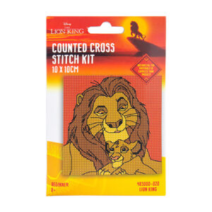 Lion King Counted Cross Stitch Mini