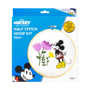 Mickey Half Stitch Hoop