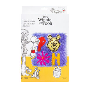 Pooh Latch Hook Cushion