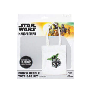Grogu Punch Needle Tote