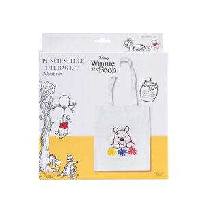 Pooh Punch Needle Tote