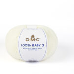 DMC 100% Baby Merino Yarn - 01 (489)