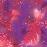 Fossil Fern - Benartex - Alpine Rose