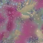 Fossil Fern - Benartex - Black Orchid