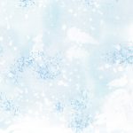 Fossil Fern - Benartex - H Powder Blue
