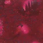 Fossil Fern - Benartex - Red Peony