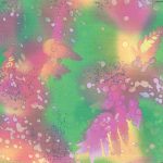 Fossil Fern - Benartex - Funky Lime