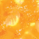 Fossil Fern - Benartex - Golden Glow