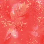 Fossil Fern - Benartex - Pink Mango
