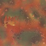 Fossil Fern - Benartex - Green/Gold