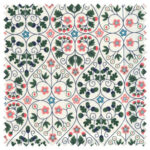 Orchard Garden - Liberty Fabrics - Wild Cherry Blue