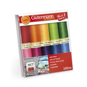 Sew All Set 100m - 10 Spools Brights