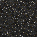 Camping Gnomes - Nighttime Stars - Dark Charcoal