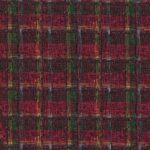 Benartextures - Crosshatch - Burgundy/Green
