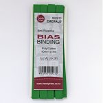 Bias Binding - Poly/Cotton Hangsell - 10mm, Emerald (28)