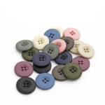BG131451 Polyester Button 4 hole, Broadway Purely Chunky - 36L (23mm), Ecru (01)