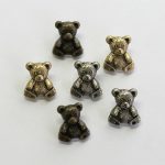 BG305814 Metal Teddy - 34L (22mm), Brass