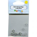 BN610 Bolt & Spring Rings - Silver (01)