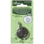 Yarn Cutter Pendant - Antique Silver